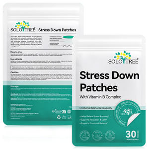 SOLOTREE 지원 정서적 균형 스트레스와 불안 해소 비타민 <span class=keywords><strong>B</strong></span> 복합 스트레스 다운 패치 - Product Image 3