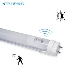 INTELLIBOND Comercial Inteligente Hospital Emergência Regulável Escritório Embutido Lâmpadas Led Tubos Luz Com Movimento Daylight Sensor PIR