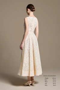 Abito da donna elegante da sera formale <span class=keywords><strong>con</strong></span> maniche regolari, <span class=keywords><strong>in</strong></span> pizzo, lungo fino al pavimento, stile bohémien, <span class=keywords><strong>con</strong></span> strascico a cappella e allacciatura <span class=keywords><strong>con</strong></span> <span class=keywords><strong>cintura</strong></span> - Product Image 6