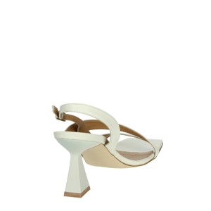 Nero D3353 sandali con tacco per le donne alla moda Sexy pelliccia materiale superiore in PVC soletta sempreverde punta quadrata scarpe da sposa per l'estate - Product Image 3