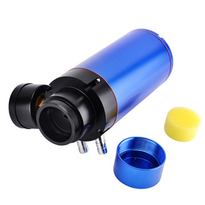 Tanque de Captación de Aceite Auso-Racing de Aleación de Aluminio con Manómetro Azul para Modificación de Motor de Automóvil - Product Image 3