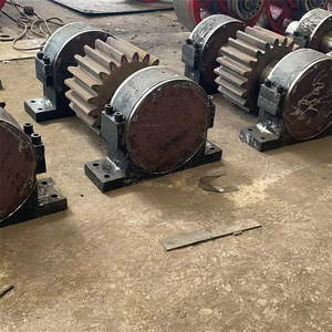 Large Cast Steel Support Roller <b>Ring</b> Dryer Pinion Drive Mechanical Drum Rotary Drying Equipment - Product Image 3