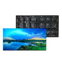 Panel LED P2 para Exteriores a Todo Color, Módulo de Video Wall Publicitario, Pantalla Inteligente con Pantalla Dividida, Brillo de 600CD