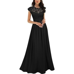 Women's Chic Evening <strong>Dresses</strong> 2025 Lace Maxi <strong>Dress</strong> with Lace Elegant Tight Waist Design for Fat Ladies Wholesale <strong>New</strong> <strong>Dress</strong> - Product Image 3