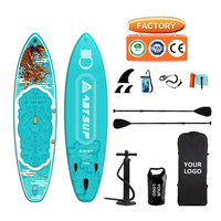 Planche de surf gonflable multifonctionnelle en PVC Drop Stitch, écologique, portable, facile à gonfler, haute capacité de charge