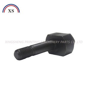 Hex Head Screw For Heidelberg Sm74 <b>Ink</b> <b>Roller</b> Metric Standard Thread Black Carbon Steel - Product Image 1