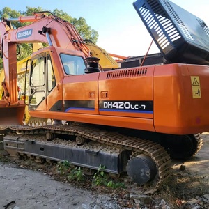 Doosan รถขุดตีนตะขาบ DH420lc-7รถ2017มือสองสภาพดีส่วนประกอบหลักเครื่องยนต์กระปุกเกียร์ปั๊ม178kw - Product Image 2
