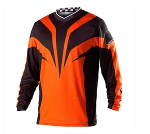 定制2022赛车球衣摩托车越野赛球衣Mx下坡罗帕山地自行车衬衫装备马达十字服装