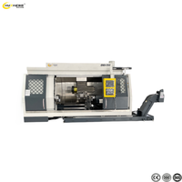 Tour-fraiseuse CNC à double broche CKX550-1500 pour usinage d'arbres et de composants