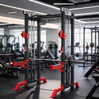 Machine à câbles croisés à charge libre REYK pour entraînement complet du corps, rack de fitness pour salle de sport