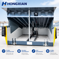 Niveleur de quai hydraulique fixe 8-10T, plateforme de chargement et de déchargement de conteneurs pour la cour de manutention par chariots élévateurs