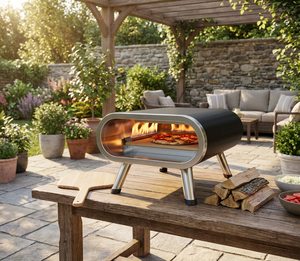 <span class=keywords><strong>Four</strong></span> à pizza électrique élégant et personnalisé de 12 pouces avec <span class=keywords><strong>pierre</strong></span> à pizza, idéal pour les barbecues et la cuisson en extérieur sur la terrasse. - Product Image 1