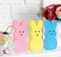 Ornements de lapin en bois de Pâques Lapin en bois Décorations de vacances de Pâques