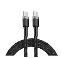 Longueurs de câble durables de 1m disponibles câble de chargeur de type C pour IPhone Pd60W câbles de données de charge 3A USB C haute vitesse pour Macbook