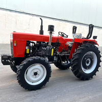Schneller Versand: 70 PS Radtraktor, Multifunktionaler Diesel-Hydrauliktraktor 4x4 mit Dreipunktaufhängung und Pflug – Jetzt zum Verkauf!