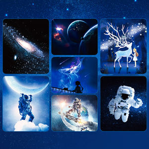 Lámpara de proyección de galaxia HD favorita para niños 2024, lámpara de ambiente de cabecera estrellada romántica LED con 8 <span class=keywords><strong>canciones</strong></span> de ruido blanco para dormitorio - Product Image 3