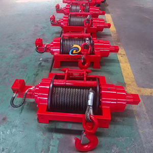 Treuil de levage à remorquage automatique pour péniche de 40 tonnes Câble en acier de 20 tonnes Treuil hydraulique de 5 tonnes et 30 tonnes en acier pour vente automobile - Product Image 1