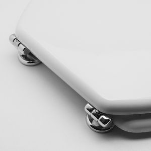 Tapa de inodoro cuadrada moderna para Incea Vesuvio Vase, bidés electrónicos de liberación rápida, material de PP y urea para baño doméstico - Product Image 3