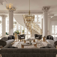 Canapé de style italien contemporain de luxe, mobilier de salon, dernier design de canapé, design moderne, canapé en tissu