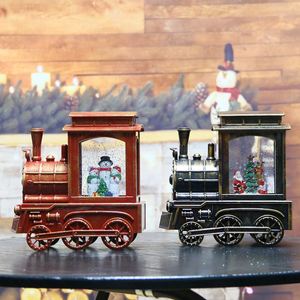 Hot Sales Christmas Decoration Supplies Vintage Train Led Lantern <b>Light</b> <b>Battery</b> Powered Waterproof Christmas Decor Home Gifts - Product Image 2