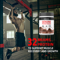 LIFEWORTH Gain de masse musculaire post-entraînement Lait Véritable Protéine de Lactosérum Gain de Poids Avec Vitamines Substitut de Repas Milkshake Poudre