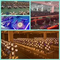 Seis Luces Estroboscópicas Retro Verticales, Cuerpo de ABS Resistente, LED DJ RGBW, Control DMX para Pista de Baile y Fiestas