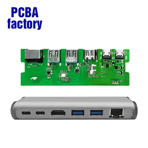 Circuito eletrônico amplificador pcb placas fabricante dupla face multicamadas pcb