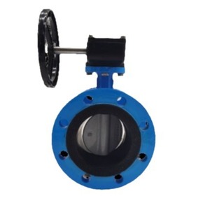 Guangdong Magnesium Special Butterfly Valve D341X-10Q Soft Seal Flange Type Water Oil Use - Product Image 1