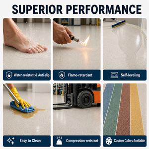 <span class=keywords><strong>Peinture</strong></span> époxy colorée <span class=keywords><strong>pour</strong></span> sols <span class=keywords><strong>de</strong></span> <span class=keywords><strong>garage</strong></span> et d'usine, facile à nettoyer, revêtement décoratif <span class=keywords><strong>pour</strong></span> béton - Product Image 5