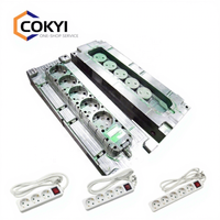 Fabricant OEM ODM, multiprise électrique avec deux ports USB, 3 prises européennes, homologué CE-LVD, matériau ignifuge PP