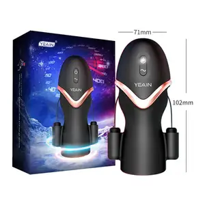 2022 New Arrive Real Make Love Feel Automatic Penis Trainer Masturbator Sex Male Machine