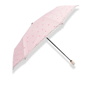 CHUVABAND Floral Dentelle Conception Contrôle Manuel Femmes UV Étanche <span class=keywords><strong>À</strong></span> La Pluie Protection Solaire Parasol Parapluie Pliable Jour De Pluie Accessoire - Product Image 4