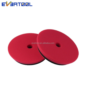 Evertool chi tiết miếng bọt biển sáp Applicator siêu cao cắt pad 180mm màu xanh lá cây bọt đánh bóng pad với vòng lặp - Product Image 5