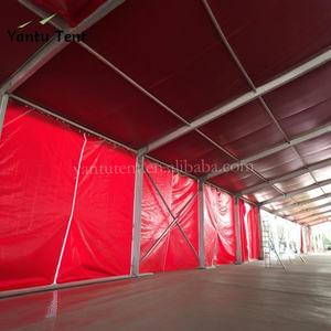 Tente d'événement de 30 m de largeur, élégante, en bâche PVC rouge, cadre en aluminium, imperméable, <span class=keywords><strong>pour</strong></span> mariage, exposition, <span class=keywords><strong>location</strong></span> commerciale en extérieur - Product Image 6