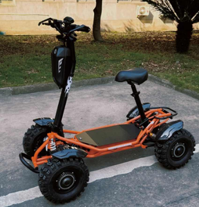 Mini Scooter de Cuatro Ruedas, Motor de 2400W, Suspensión Completa, Batería de Litio de 30AH, Plegable, Impermeable, 100kg, EA009MINI, Mini Todoterreno Eléctrico - Product Image 2