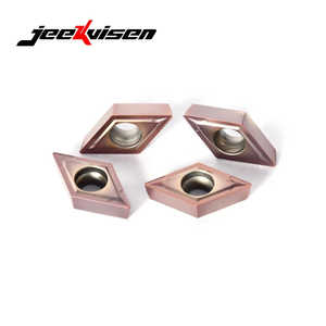 Jeekvisen PVD-Coated DCMT11T304 Carbide Turning Insert for Alloy Stainless Steel CNC <b>Lathe</b> Application OEM Customizable Box Packaging - Product Image 4