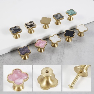 Chenlang sáng tạo hiện đại Brass đồ nội thất phần cứng <span class=keywords><strong>knobs</strong></span> Tủ cửa ngăn kéo kéo xử lý tủ Tủ tủ quần áo tủ quần áo nhà bếp - Product Image 4