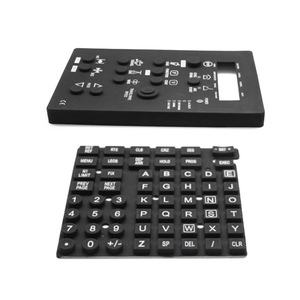 Clavier à membrane en silicone, télécommande à montage sur panneau, boutons numériques étanches avec adhésif de fixation - Product Image 1