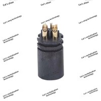 Conector de Alimentación Impermeable Negro Macho y Hembra Serie M7M9 de la Marca ZX (Material PBT y Cobre) para Uso Doméstico