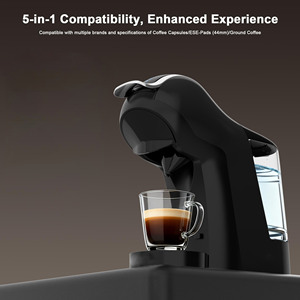 Cafetera Espresso, Cafetera Individual Compatible con Múltiples Tipos de Cápsulas, Café Molido - Product Image 2