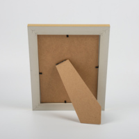 Vente en gros or argent 6x8 pouces table sur pied cadre photo en plastique pour la décoration de la maison