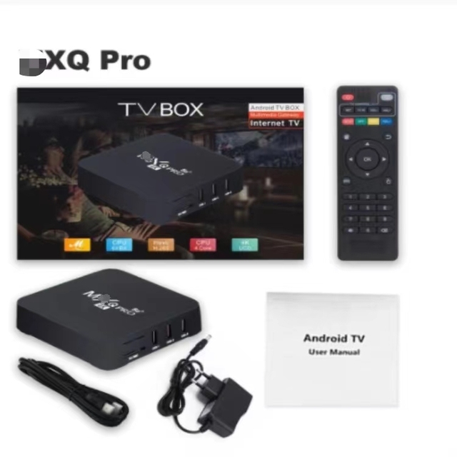 Cross-border Foreign Trade M XQ PRO4K Network TV Set-top Box Android Network TV BOX