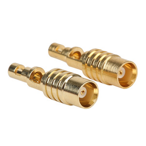 Connecteur coaxial RF en cuivre G-karve MCX-K, <span class=keywords><strong>double</strong></span> fenêtre, petit trou, <span class=keywords><strong>prise</strong></span> femelle pour terminal de câble de 1,13 mm - Product Image 2