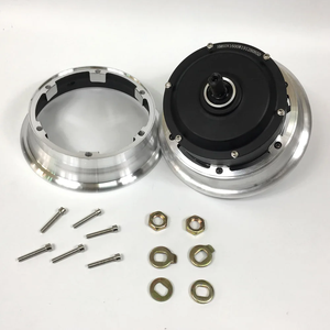 โรงงานขายส่งมอเตอร์ Huameng 48V 60V 72V 800w 1200w 1600w 2400w 3000w 5000w มอเตอร์ฮับสกู๊ตเตอร์ไฟฟ้าพร้อมล้อแยก - Product Image 4