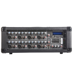 8 Kênh Powered <span class=keywords><strong>Mixer</strong></span> Karaoke Bộ Vi Xử Lý Studio Thạc Sĩ <span class=keywords><strong>Mixer</strong></span> Âm Thanh Hệ Thống DJ Khuếch Đại Loa Âm Nhạc Hiệu Quả Reverb FM Bt TWS - Product Image 1