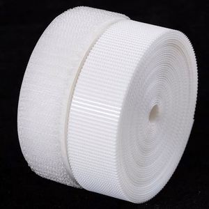 Cinta de Tela de Nylon Suave de 10 cm a 150 cm de Ancho, Color Personalizado, Diseño Nuevo de Fábrica, 100% Nylon, en Negro, Blanco y Azul - Product Image 1