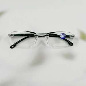 Gafas de lectura sin montura de 250 grados, anti luz azul, zoom inteligente, ultraligeras, graduación autoajustable - Product Image 3