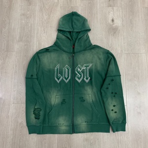 Sudadera con Capucha de Moda, Ropa Deportiva de Alta Calidad, 100% Algodón, Diseño Forrado con Capucha y Estampado Invernal - Product Image 3