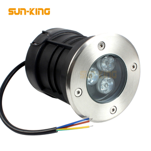 Ip67 bianco caldo blu 3000K footpath messo rotondo cortile terra lampada 3W 6W 9W in-ground led sulla luce - Product Image 4