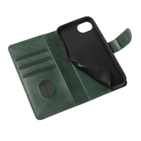 Funda Tipo Cartera de Cuero PU para iPhone 16E - Funda con Soporte, 3 Ranuras para Tarjetas, Cierre Magnético y Carcasa Antigolpes
